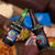 DR Congo Roots 4 in 1 Can Cooler Tumbler African Map in Fingerprint and Tribal Colors