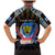Personalized DR Congo Roots Family Matching Mermaid Dress and Hawaiian Shirt African Map in Fingerprint and Tribal Colors