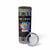 DR Congo Roots Skinny Tumbler African Map in Fingerprint and Tribal Colors