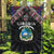 Liberia Roots Garden Flag African Map in Fingerprint and Tribal Colors