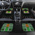 Niger Roots Car Mats African Map in Fingerprint and Tribal Colors