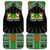 Niger Roots Car Mats African Map in Fingerprint and Tribal Colors