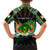 Personalized Niger Roots Family Matching Short Sleeve Bodycon Dress and Hawaiian Shirt African Map in Fingerprint and Tribal Colors