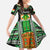 Personalized Niger Roots Family Matching Tank Maxi Dress and Hawaiian Shirt African Map in Fingerprint and Tribal Colors