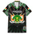 Personalized Niger Roots Family Matching Tank Maxi Dress and Hawaiian Shirt African Map in Fingerprint and Tribal Colors