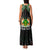 Personalized Niger Roots Family Matching Tank Maxi Dress and Hawaiian Shirt African Map in Fingerprint and Tribal Colors