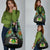 Niger Roots Grocery Bag African Map in Fingerprint and Tribal Colors