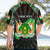 Personalized Niger Roots Hawaiian Shirt African Map in Fingerprint and Tribal Colors