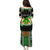 Personalized Niger Roots Puletasi African Map in Fingerprint and Tribal Colors