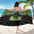 Niger Roots Sarong African Map in Fingerprint and Tribal Colors
