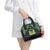 Niger Roots Shoulder Handbag African Map in Fingerprint and Tribal Colors