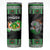 Niger Roots Skinny Tumbler African Map in Fingerprint and Tribal Colors