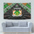 Niger Roots Tapestry African Map in Fingerprint and Tribal Colors