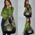Sao Tome and Principe Roots Grocery Bag African Map in Fingerprint and Tribal Colors