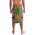 Personalized Sao Tome and Principe Roots Lavalava African Map in Fingerprint and Tribal Colors