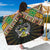 Sao Tome and Principe Roots Sarong African Map in Fingerprint and Tribal Colors