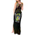 Personalized Sao Tome and Principe Roots Tank Maxi Dress African Map in Fingerprint and Tribal Colors