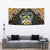 Sao Tome and Principe Roots Tapestry African Map in Fingerprint and Tribal Colors