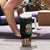 Sao Tome and Principe Roots Tumbler With Handle African Map in Fingerprint and Tribal Colors