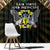 Sao Tome and Principe Roots Window Curtain African Map in Fingerprint and Tribal Colors
