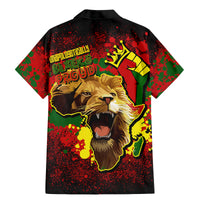 Unapologetically Black and Proud Family Matching Mermaid Dress and Hawaiian Shirt Africa Map with Lion - Wonder Print Shop