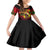 Unapologetically Black and Proud Family Matching Short Sleeve Bodycon Dress and Hawaiian Shirt Africa Map with Lion - Wonder Print Shop