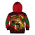 Unapologetically Black and Proud Kid Hoodie Africa Map with Lion - Wonder Print Shop
