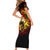 Unapologetically Black and Proud Short Sleeve Bodycon Dress Africa Map with Lion - Wonder Print Shop