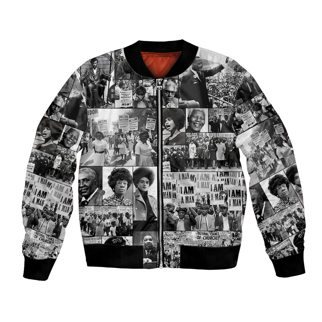African Bomber Jacket Black Power Images - Wonder Print Shop