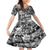 African Family Matching Long Sleeve Bodycon Dress and Hawaiian Shirt Black Power Images - Wonder Print Shop