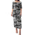 African Family Matching Puletasi Dress and Hawaiian Shirt Black Power Images - Wonder Print Shop