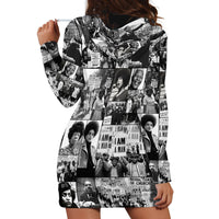 African Hoodie Dress Black Power Images - Wonder Print Shop