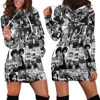 African Hoodie Dress Black Power Images - Wonder Print Shop