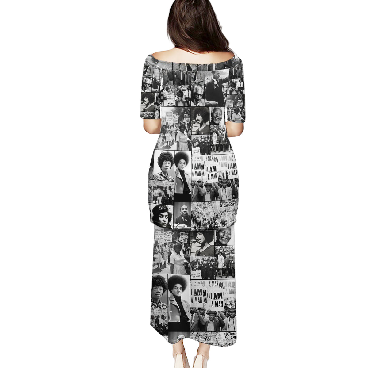 African Puletasi Black Power Images - Wonder Print Shop