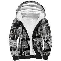 African Sherpa Hoodie Black Power Images - Wonder Print Shop