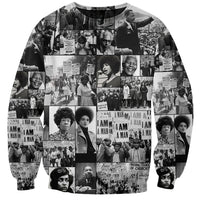 African Sweatshirt Black Power Images - Wonder Print Shop