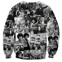 African Sweatshirt Black Power Images - Wonder Print Shop
