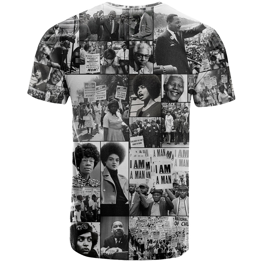 African T Shirt Black Power Images - Wonder Print Shop