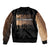 Every Shade Slays Melanin Bomber Jacket African Signature - Wonder Print Shop
