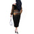 Every Shade Slays Melanin Off The Shoulder Long Sleeve Dress African Signature - Wonder Print Shop