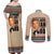 The Most Honorable Elijah Muhammad Couples Matching Off Shoulder Maxi Dress and Long Sleeve Button Shirts Black Man - Wonder Print Shop
