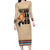 The Most Honorable Elijah Muhammad Family Matching Long Sleeve Bodycon Dress and Hawaiian Shirt Black Man - Wonder Print Shop