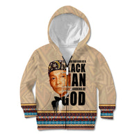The Most Honorable Elijah Muhammad Kid Hoodie Black Man - Wonder Print Shop