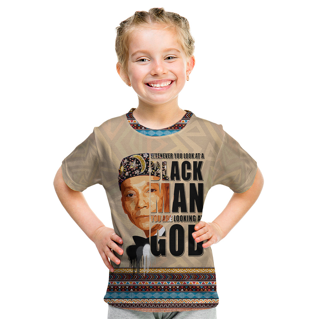 The Most Honorable Elijah Muhammad Kid T Shirt Black Man - Wonder Print Shop