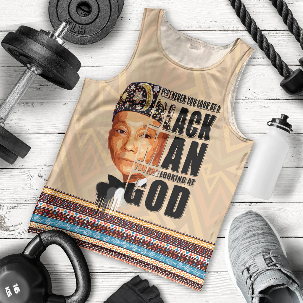 The Most Honorable Elijah Muhammad Men Tank Top Black Man - Wonder Print Shop
