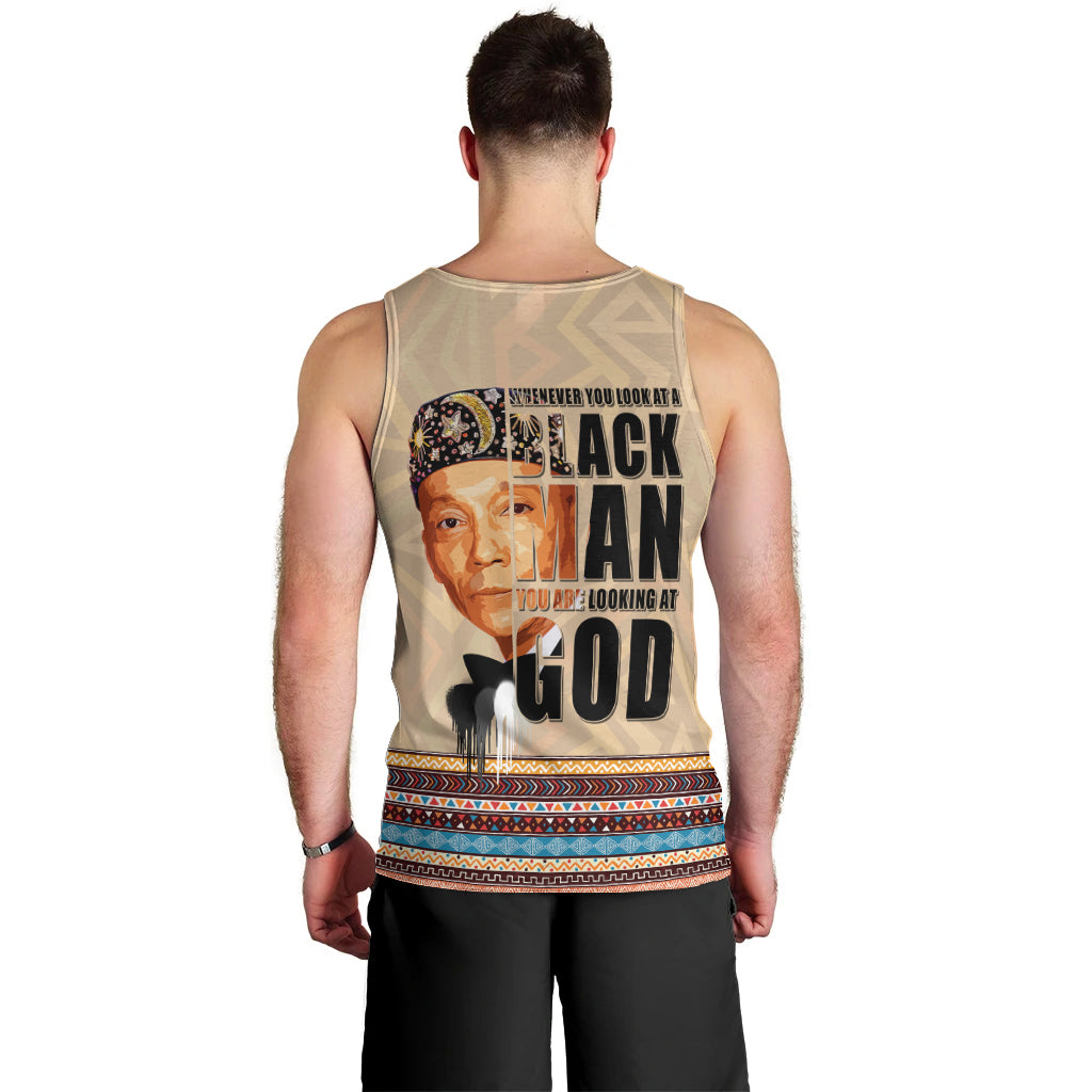 The Most Honorable Elijah Muhammad Men Tank Top Black Man - Wonder Print Shop