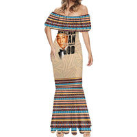 The Most Honorable Elijah Muhammad Mermaid Dress Black Man - Wonder Print Shop