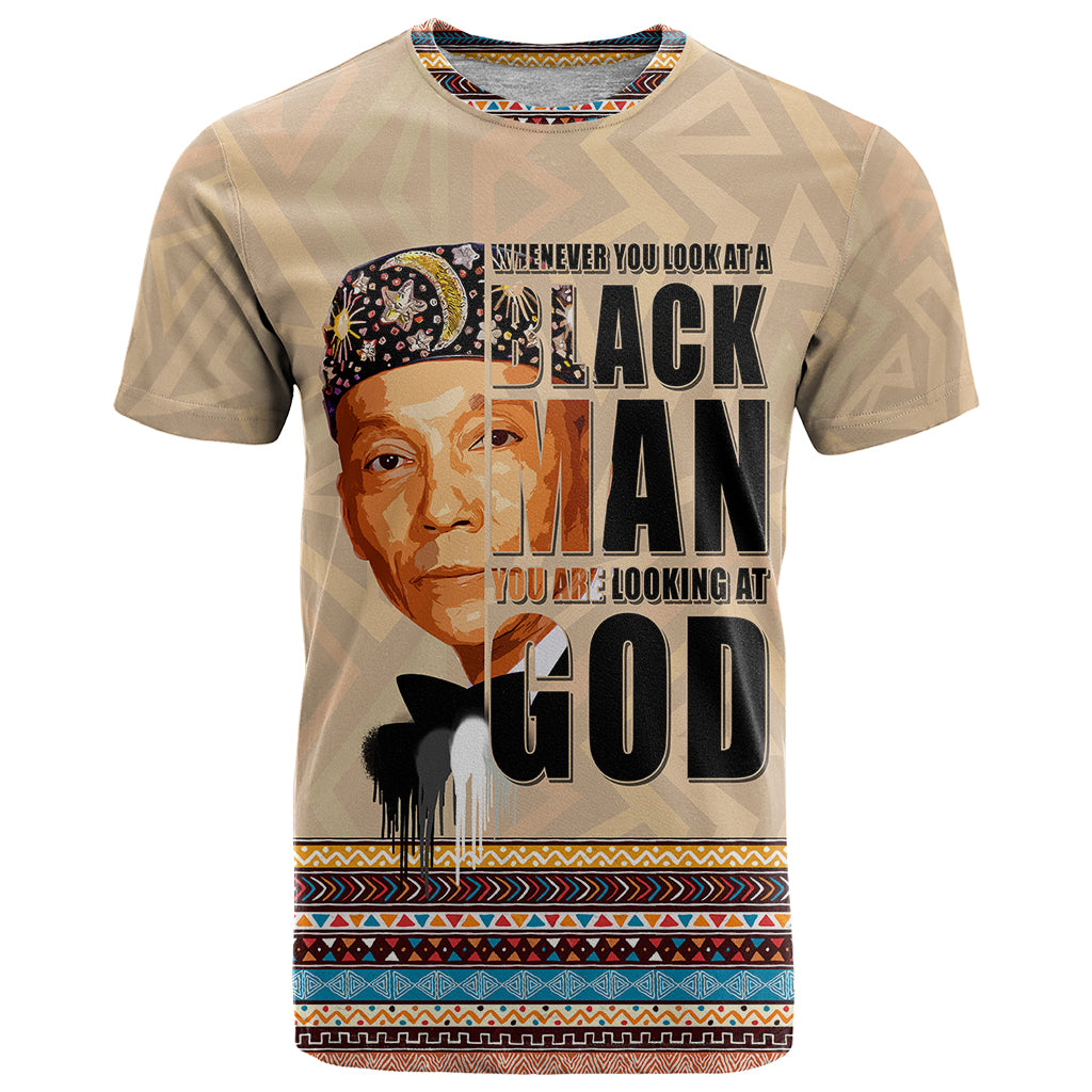 The Most Honorable Elijah Muhammad T Shirt Black Man - Wonder Print Shop