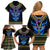 egyptian-ankh-golden-blue-fire-family-matching-off-shoulder-short-dress-and-hawaiian-shirt