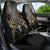 Skull Deer Hunting Camouflage Pattern Car Seat Cover Rustic Hunting Metal Mesh Background Art - Wonder Print Shop